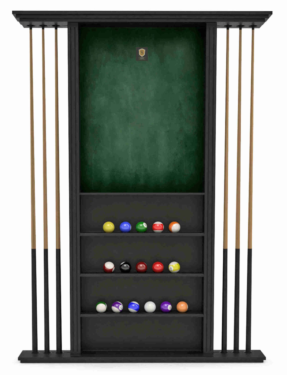 Mesa de sinuca (snooker) oficial com tacos de madeira e bolas de jogo., -  Detalhes do Bloco DWG